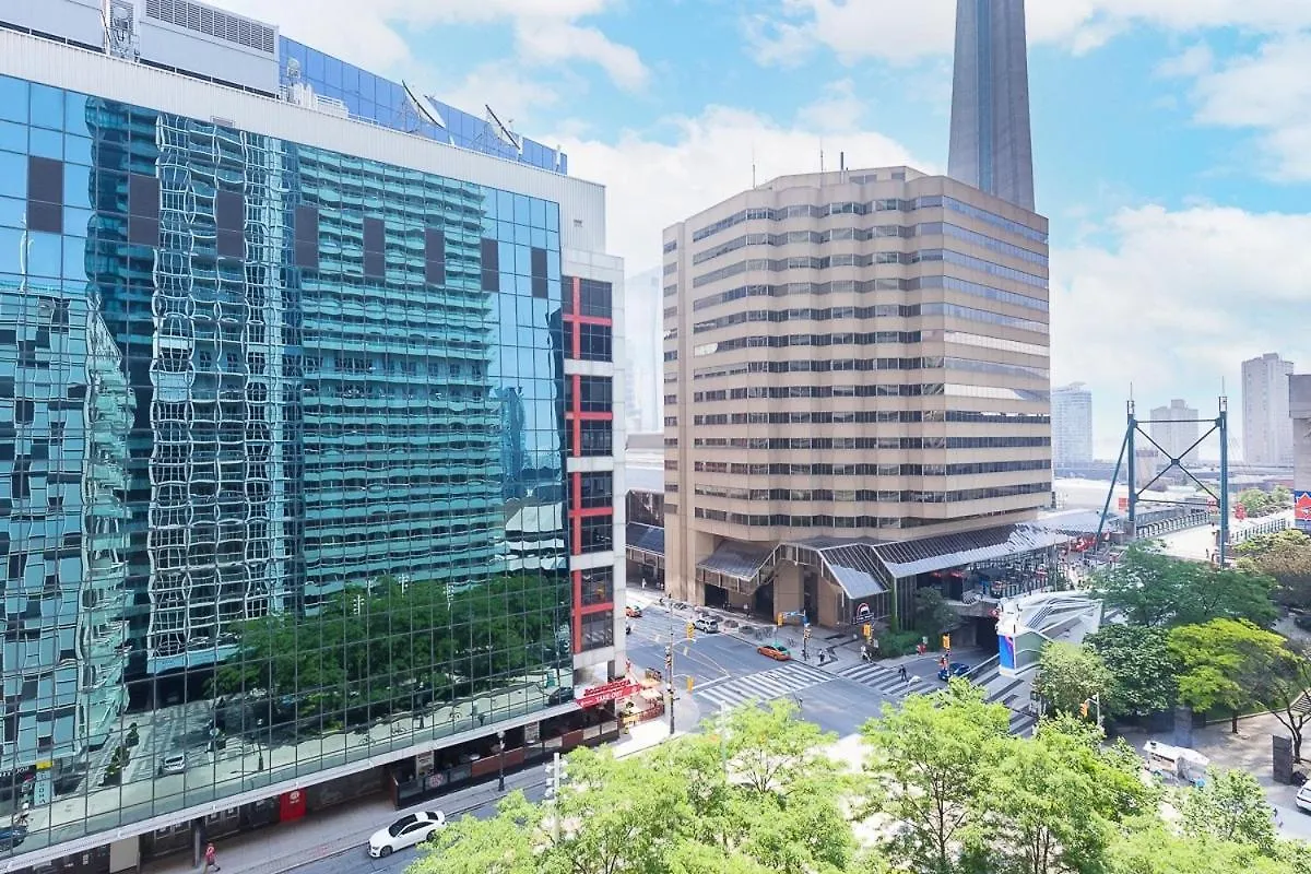 Apartmán Perfect Condo Sleeps 4 Across From Cn Tower! Toronto