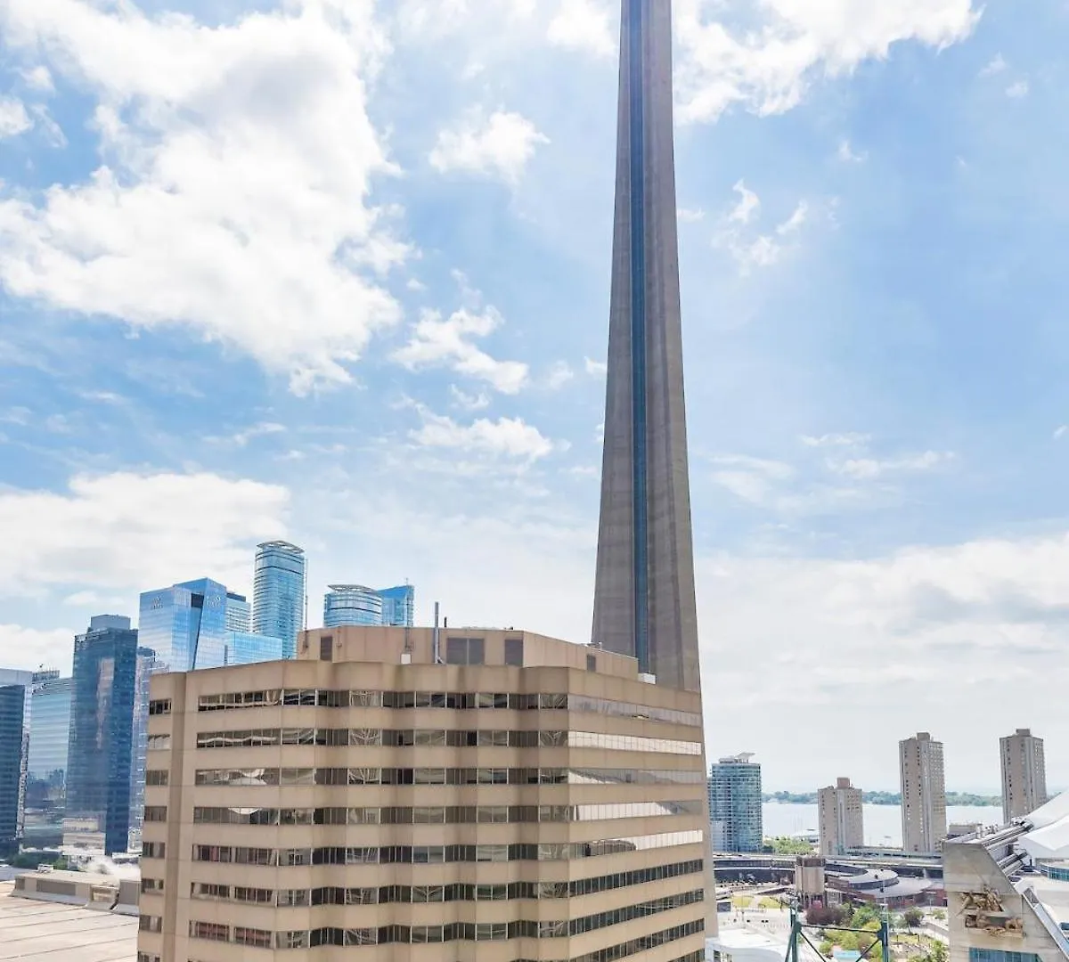 Apartment Perfect Condo Sleeps 4 Across From Cn Tower! Toronto